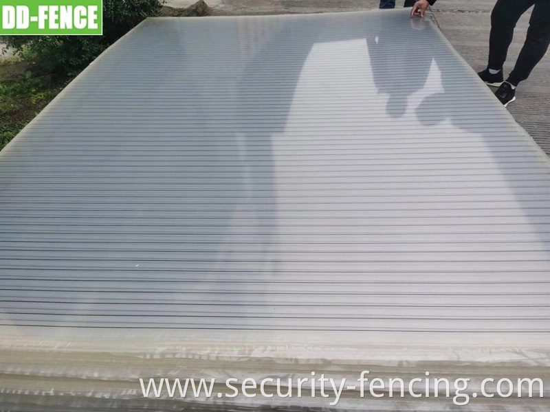 Sound Barrier Acrylic Sheet Panel Noise Barrier Soundproof Wall Fence Road Isolation Barrier for Highway Railway